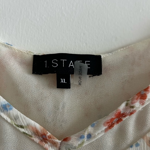 Floral Spaghetti Strap Top - Picture 2 of 3